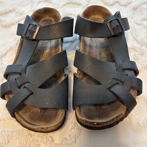 Birkenstock Pisa black sandals